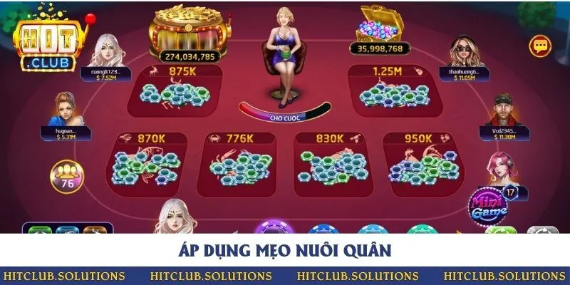 Sử dụng kỹ thuật nuôi quân hiệu quả