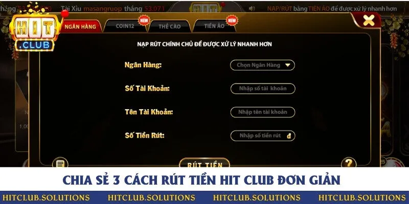 Hướng dẫn rút tiền nhanh chóng qua ngân hàng, thẻ cào và tiền ảo